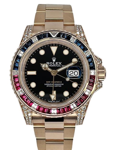 rolex gmt master ii ruby sapphire|rolex gmt master price.